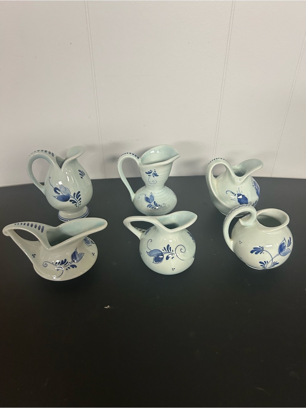 Delft Blue Collection Original stamped signed ceramics Holland set 6